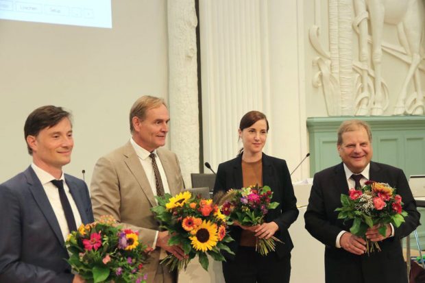 Heiko Rosenthal Burkhard Jung Vicki Felthaus Und Thomas Fabian Foto