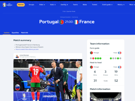 Frankreich vs. Portugal EM-Spiel aus dem Ausland streamen & Geoblocking umgehen (ORF/SRF/TF1/RTP1/ZDF freischalten)