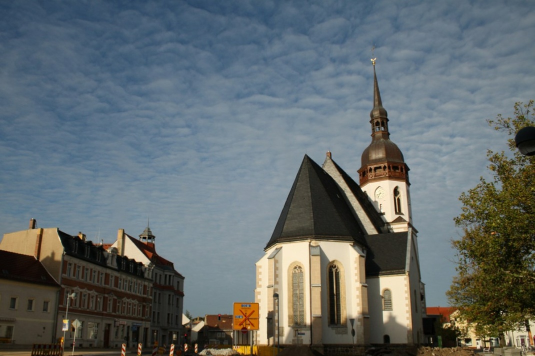 Laurentiuskirche in Markranstädt. Foto: Ralf Julke