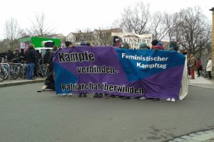 Demonstration zum feministischen Kampftag. Foto: René Loch