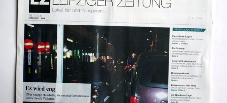 Leipziger Zeitung Nr. 37. Foto: Ralf Julke