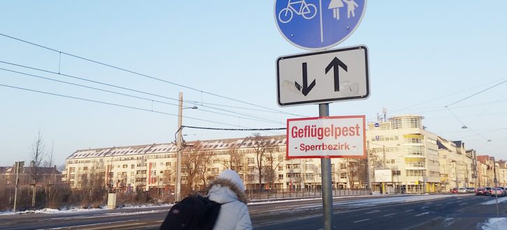 Auch Leipzig wird in diesem Winter immer wieder zum Sperrbezirk. Foto: Marko Hofmann