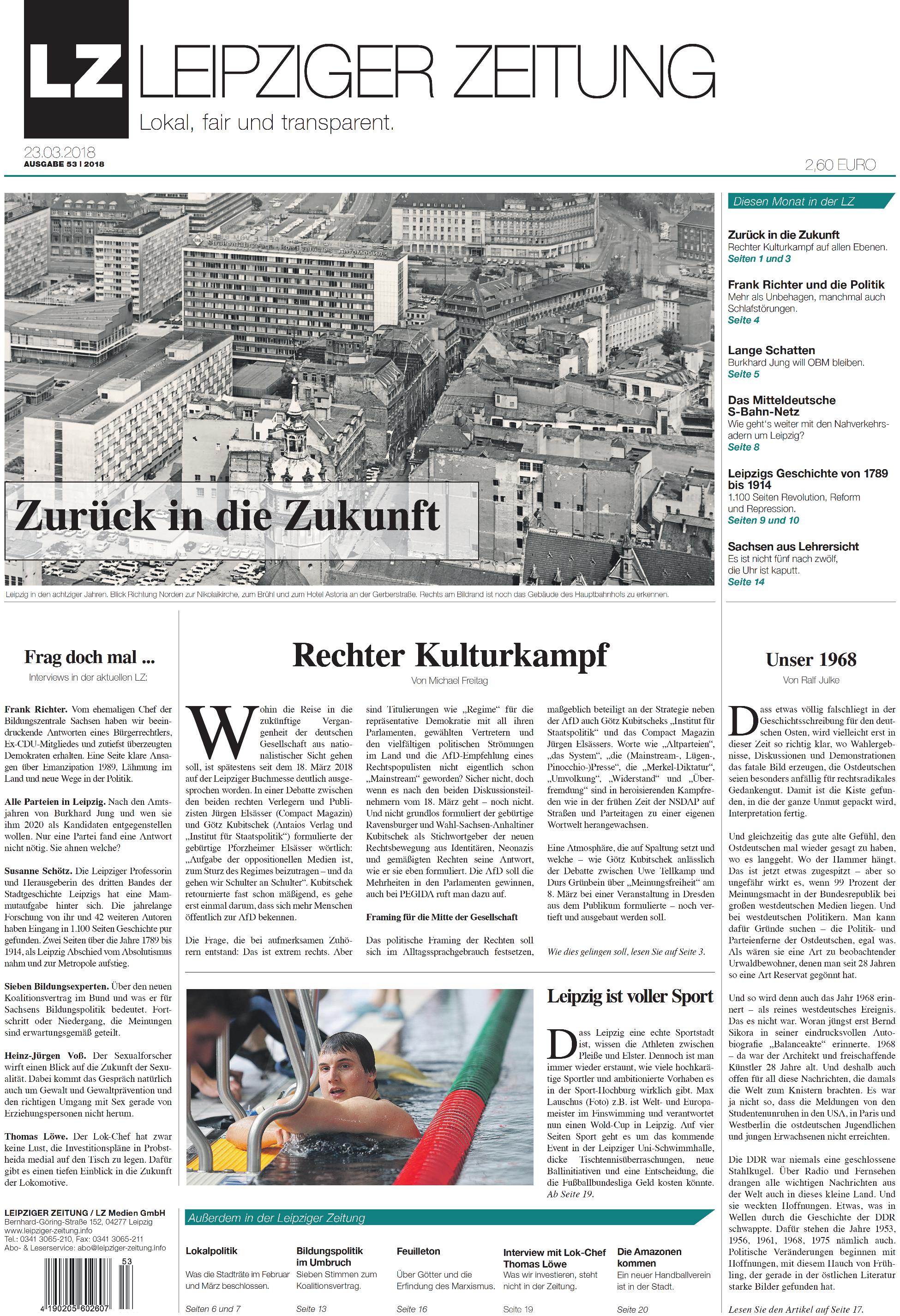 44++ Bild zeitung leipzig online , Die neue Leipziger Zeitung Nr. 53 beschäftigt sich mit Kulturkämpfen