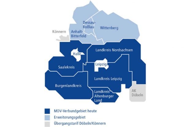Ab Dezember 2019 wächst der MDV um drei Landkreise in Sachsen-Anhalt