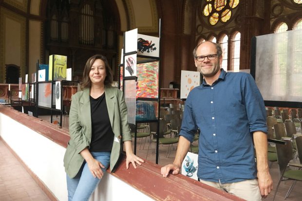 Paula Gehrmann und Paul Ziolkowski. Foto: Christin Schutta