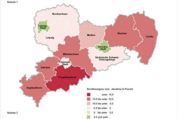 Auch die Landesstatistiker sagen Leipzig bis zu 660.000 Einwohner im