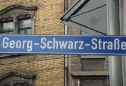 Georg-Schwarz-Strasse.  Photo: Gernot Borriss