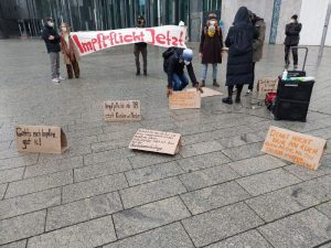 Pro-Impfkundgebung am Samstag in Leipzig. Foto: LZ