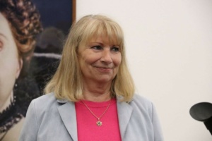 Petra Köpping (SPD), Staatsministerin für Soziales und Gesellschaftlichen Zusammenhalt, Porträt.