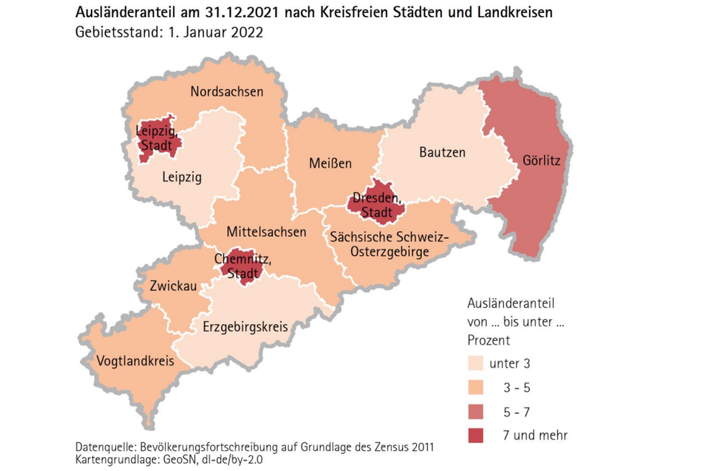 Wie hoch ist der Ausländeranteil in Dresden?