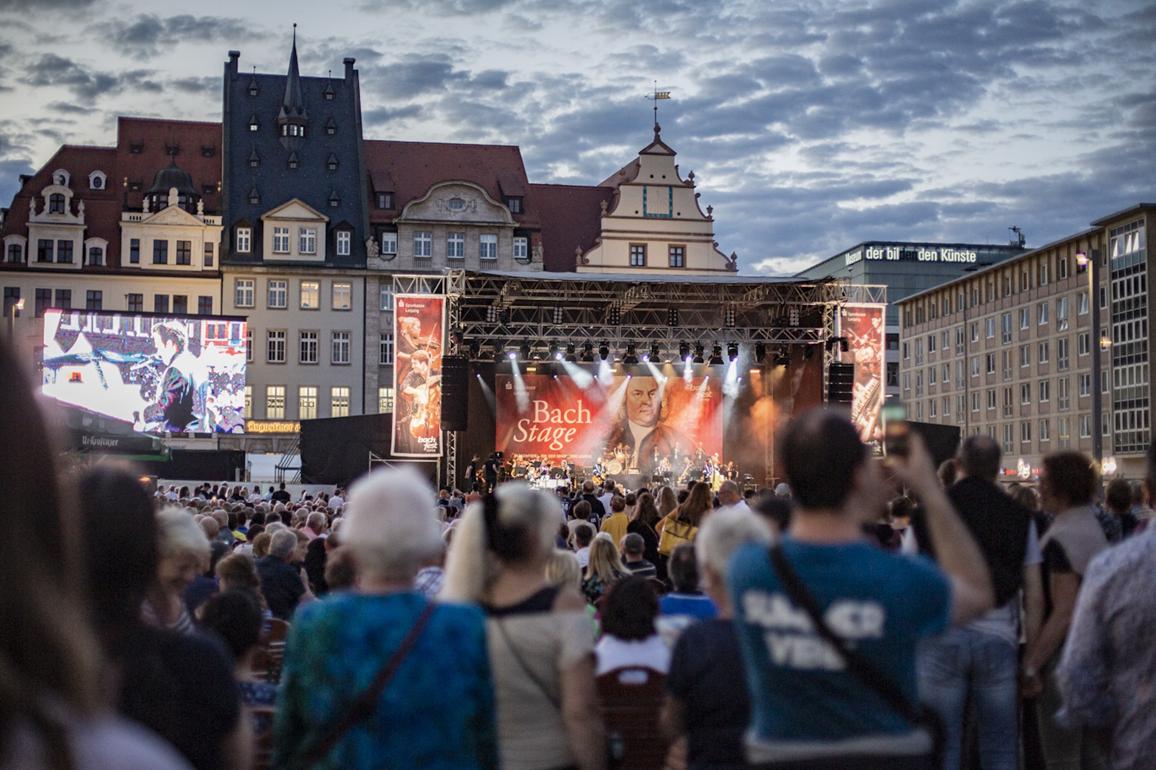 Bachfest 2023 BachStage auf dem Leipziger Markt und Chillout in den