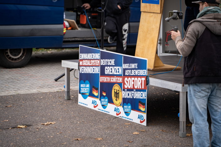 AfD-Plakate.