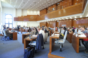 Plenarsaal des Stadtrats.
