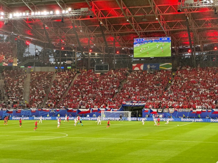 Portugal vs. Tschechien am 18. Juni 2024 in Leipzig. Foto: Tim Schneider