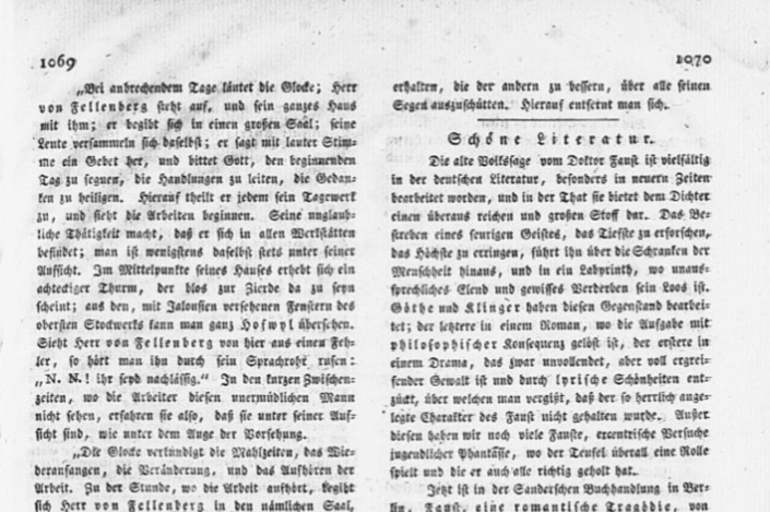 Historische Schrift, Digitalisat.