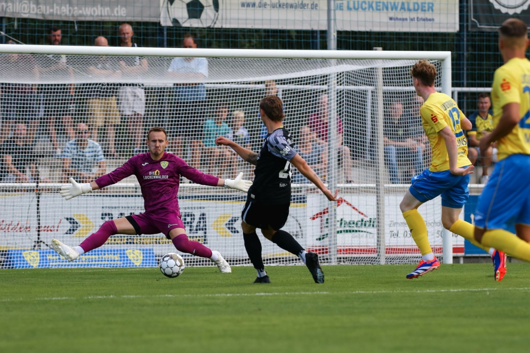 Florian Kirstein verpasste im ersten Durchgang knapp die Führung. Foto: BSG Chemie Leipzig / Christian Donner