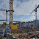 Baustelle, Baukräne.