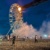 Auf dem Highfield-Festival geriet das Riesenrad in Flammen. Foto: LZ