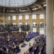 Bundestag, voller Plenarsaal.