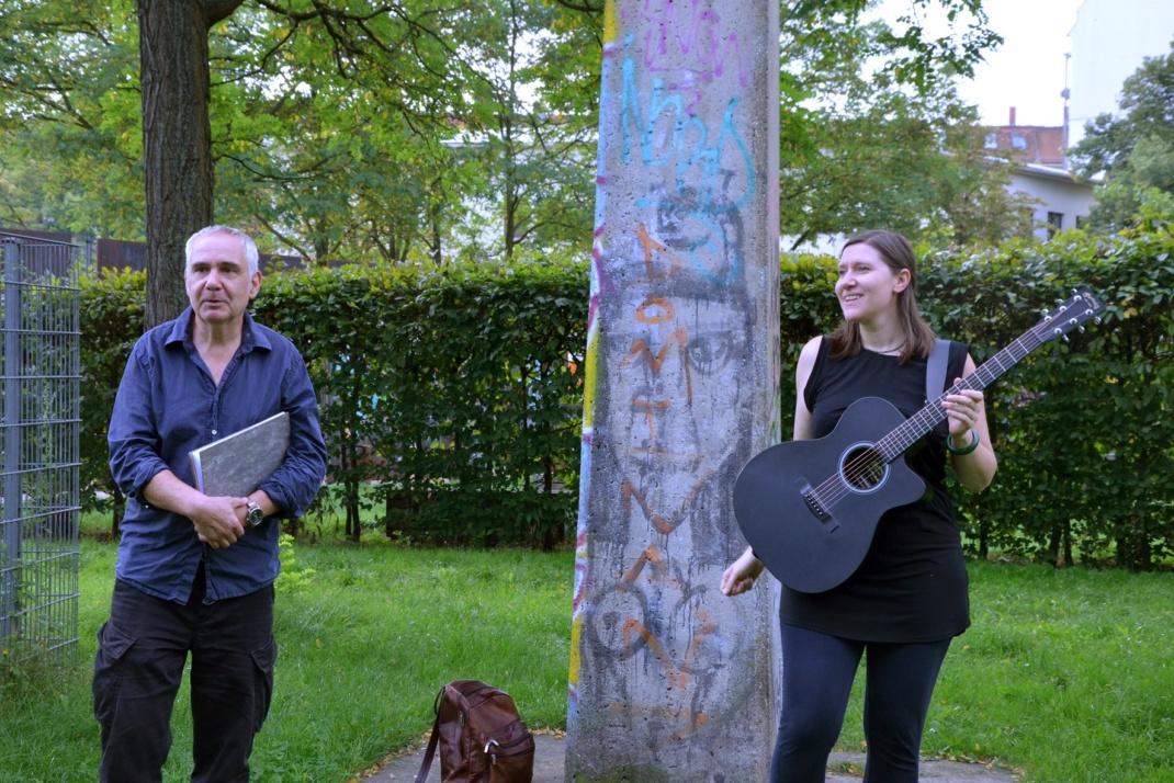 Jörg Jacob und Maria Schueritz. Foto: Daniel Stojek