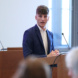 Marius Beyer (AfD) im Leipziger Stadtrat.