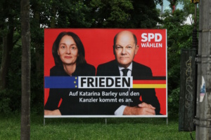 SPD-Wahlplakat.