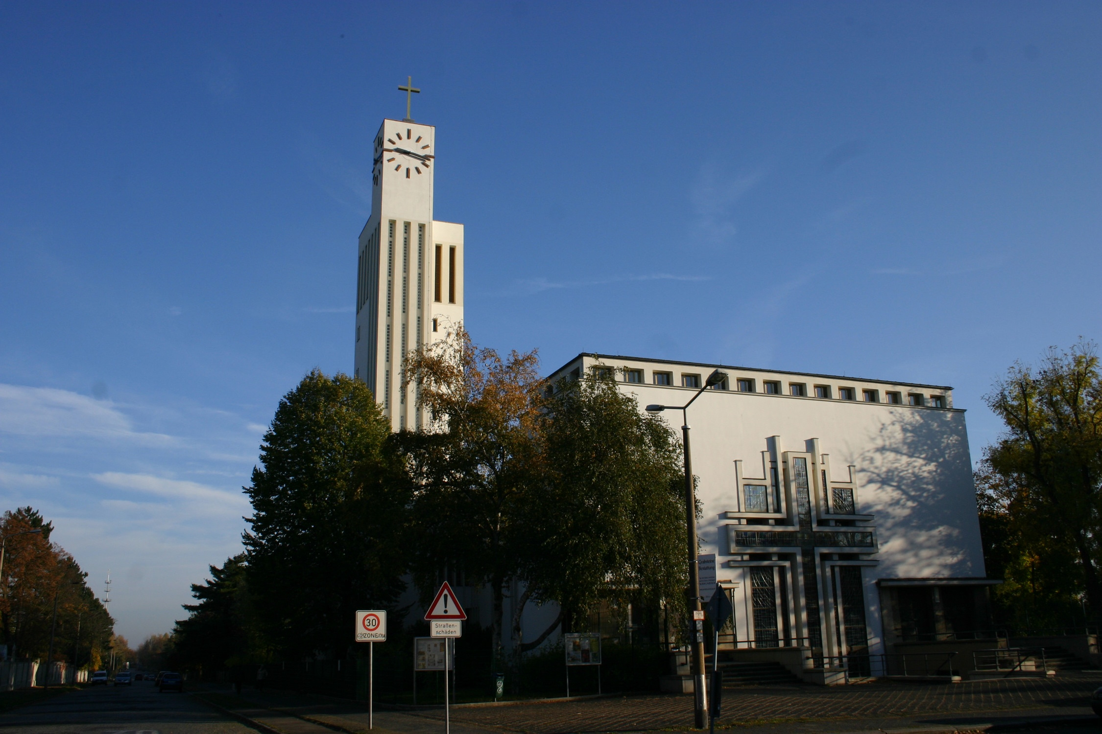 Versöhnungskirche in Gohlis. Foto: Ralf Julke