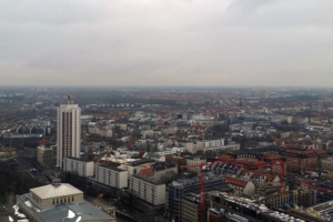 Blick über die Stadt.