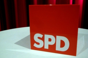 Würfel mit der Aufschrift SPD