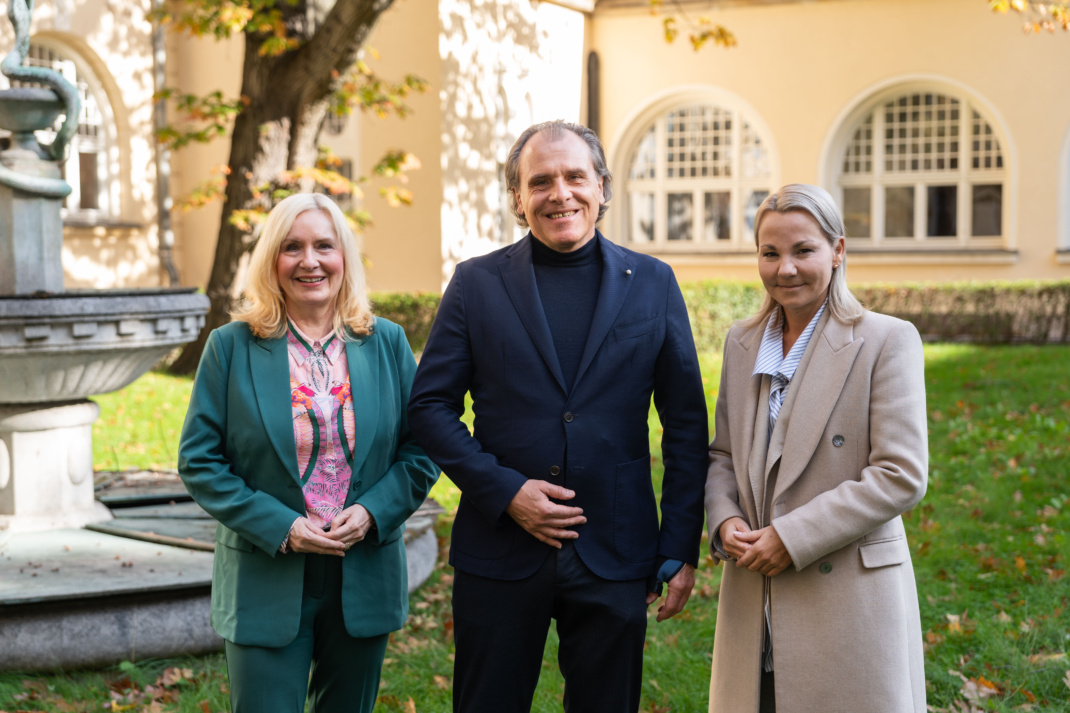 vlnr: Dr. Iris Minde, Prof. Michael Geißler, Claudia Pfefferle © Klinikum St. Georg