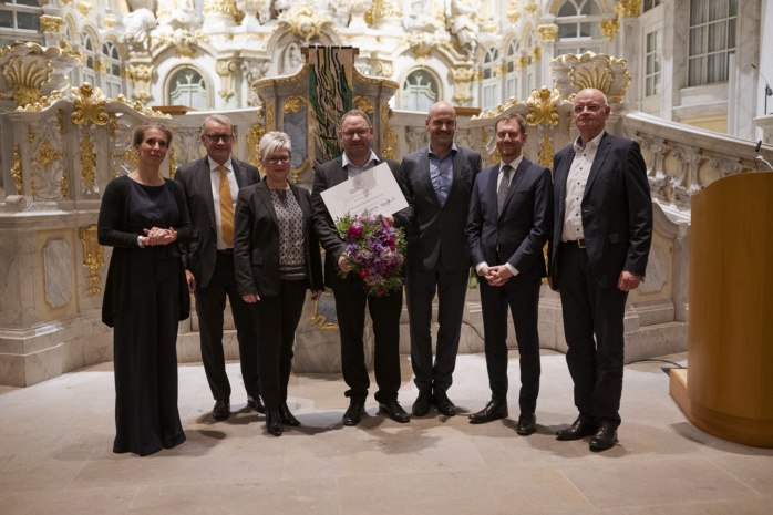 Sächsischer Bürgerpreis 2024 in Dresdner Frauenkirche verliehen – Preisträger Schöpfung bewahren – Natur schützen (Umwelt) © Pawel Sosnowski