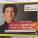 BSW-Wahlplakat zur Landtagswahl 2024.