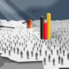 Die Leipziger Autoritarismus Studie 2024 ist unter dem Titel „Vereint im Ressentiment“ erschienen. Grafik: Thomas Häse/Universität Leipzig (symbolische grafische Darstellung)