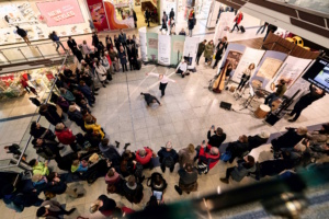 reakdance trifft Barockmusik beim Festival Europäische Notenspuren. Foto: Daniel Reiche