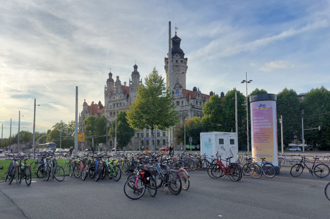 Das Neue Rathaus am Martin-Luther-Ring.