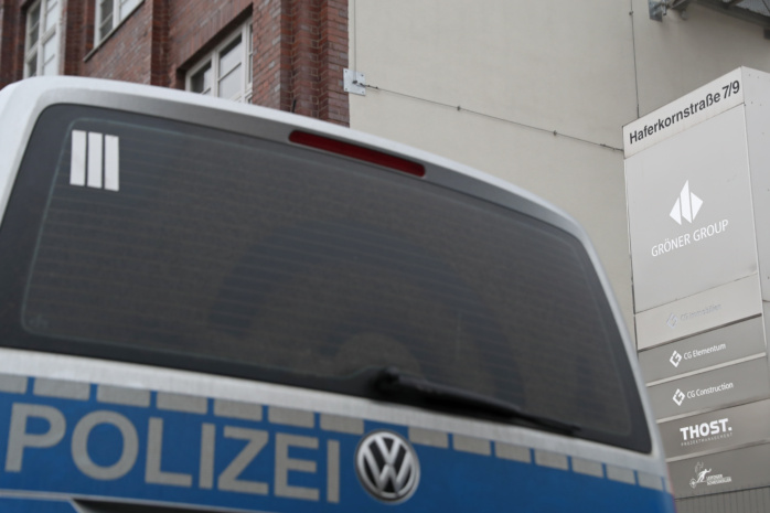 Polizei und Staatsanwaltschaft durchsuchten auch den Hauptsitz der Gröner Group in Eutritzsch. Foto: Jan Kaefer