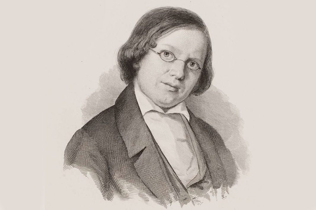 Carl Herloßsohn, Stahlstich.