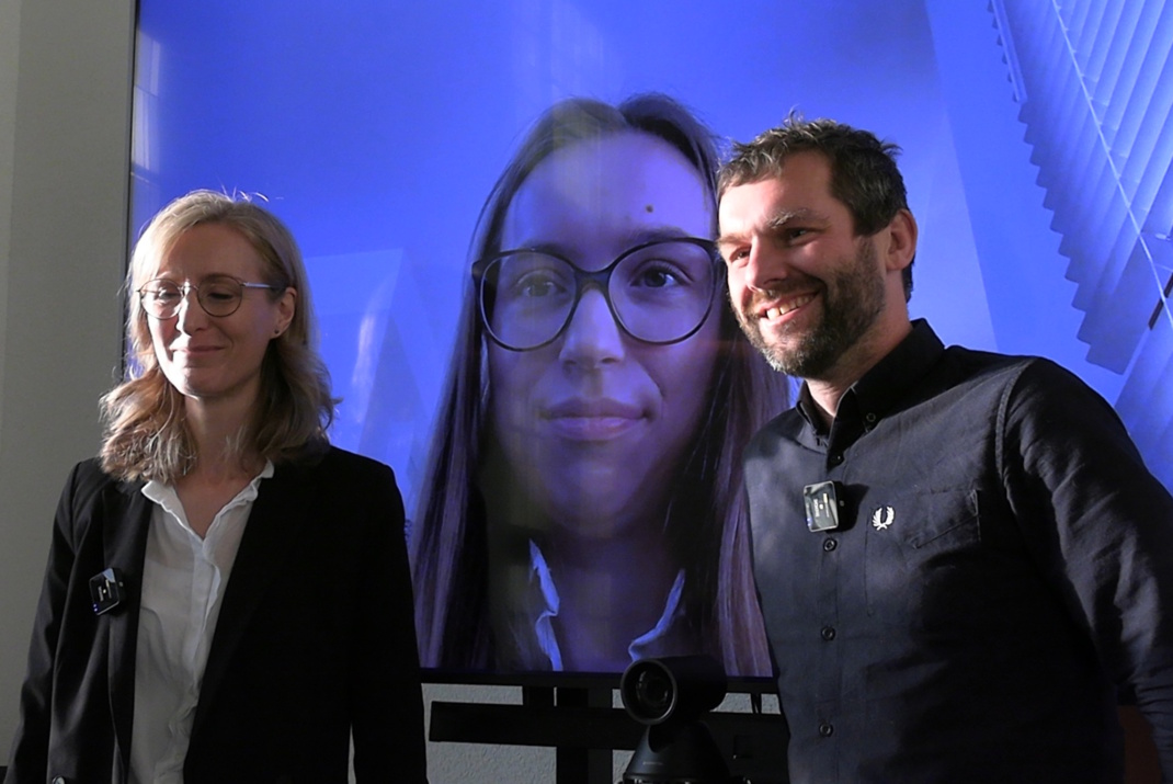 Anja Feichtinger, Christina März und Christopher Zenker.