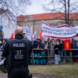 Polizist, Gedenkdemo.