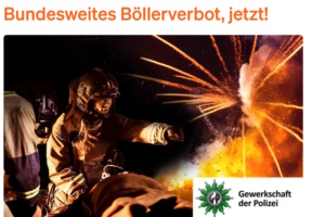 Bundesweites Böllerverbot, jetzt!