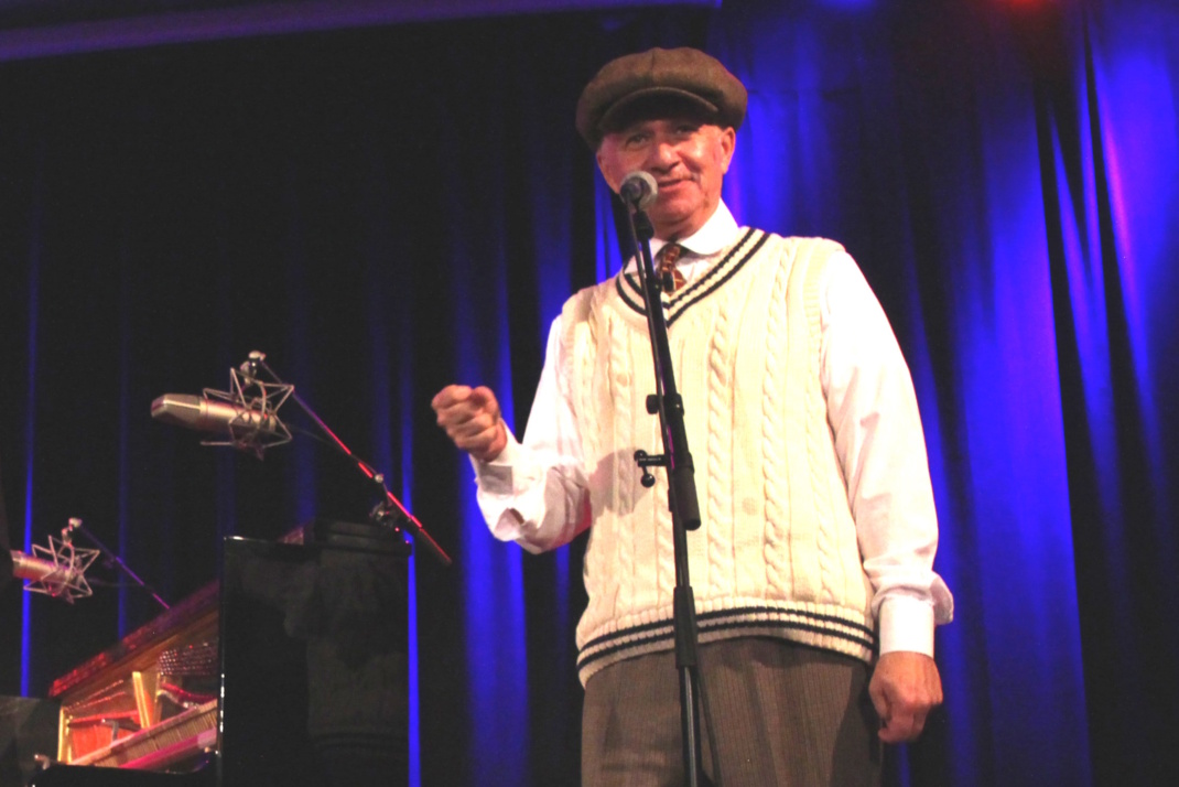 Christian Christl im Kupfersaal Leipzig.