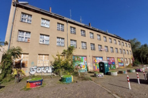 Die alte Feuerwache Ost am Polygraphplatz.