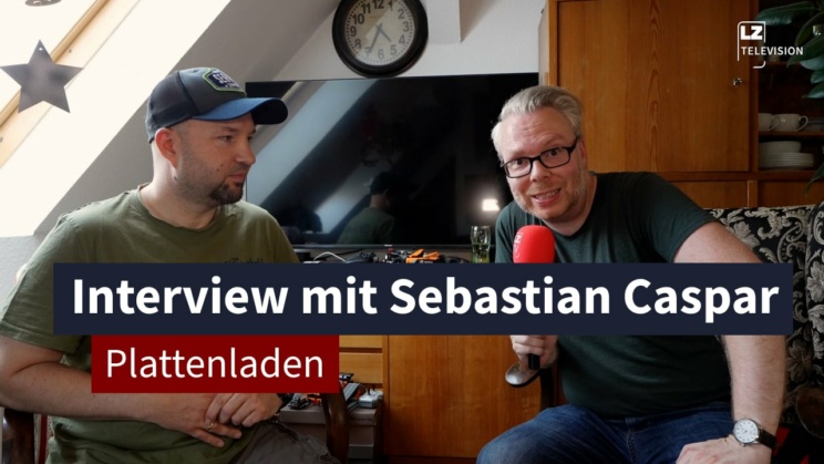 26. Juli 2024: Lieder über Liebe und Leid – Interview mit Sebastian Caspar | LZ TV Plattenladen